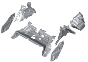 SOUND INSULATING REAR BMW F25
